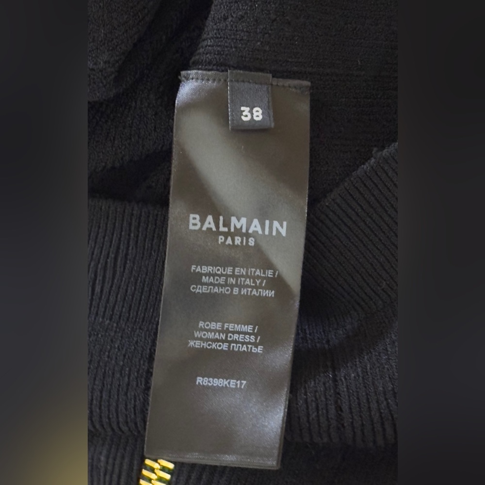 Balmain Knit Mini Dress - Picture 7 of 7
